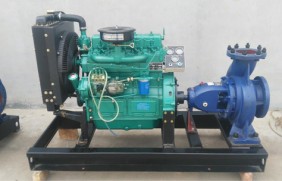 单级柴油机水泵机组